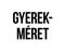 gyerekméret